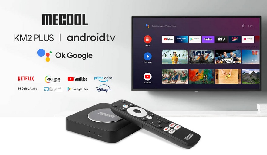 MECOOL KM2 PLUS Android TV 11 box 4K